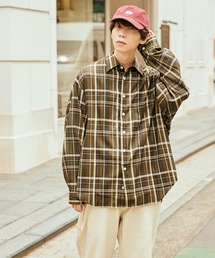 SPOC STORE | 【SPOC STORE】オーバーサイズチェックシャツ(シャツ/ブラウス)