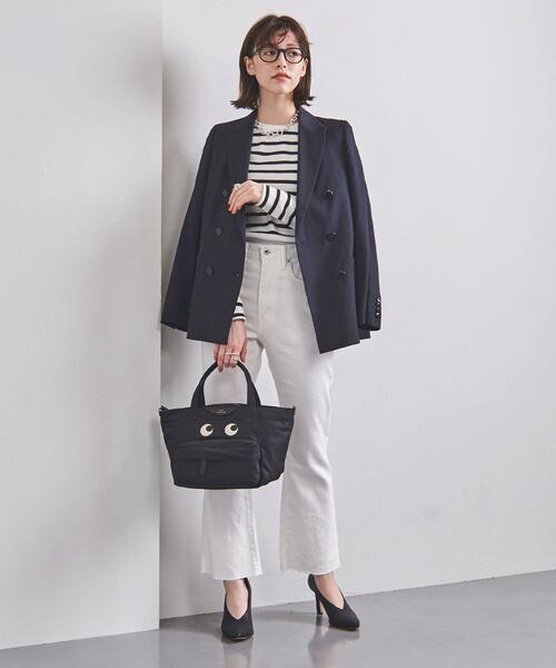 UNITED ARROWS（ユナイテッドアローズ）の「＜UNITED ARROWS＞フレア デニムパンツ W（デニムパンツ・レディース・ホワイト/ブラック/コバルトブルー・34/36/38）」の7枚目の写真