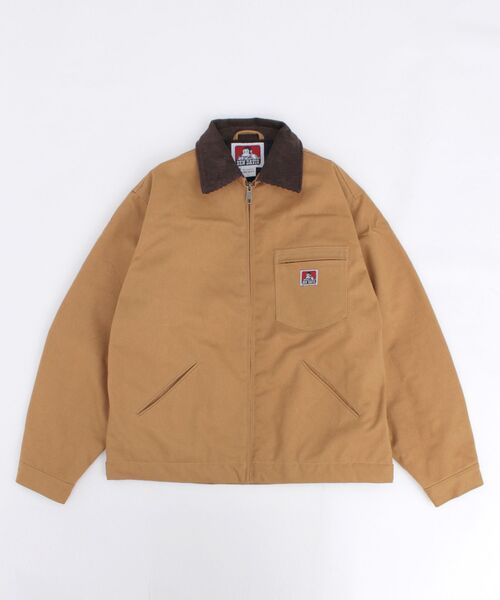 BEN DAVIS QUENTIN ZIP JACKETワークジャケット BEN DAVIS（ベンデイビス）の「【 BEN DAVIS （ ベンデイビス