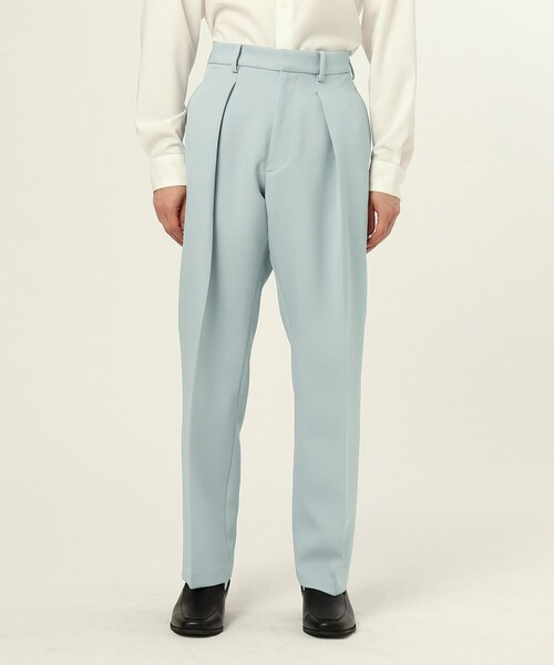 tk.TAKEO KIKUCHI（ティーケータケオキクチ）の「◆トリプルクロスインタックパンツ（その他パンツ・メンズ・ブラウン系/サックスブルー/ブラック・01/02/03）」の15枚目の写真