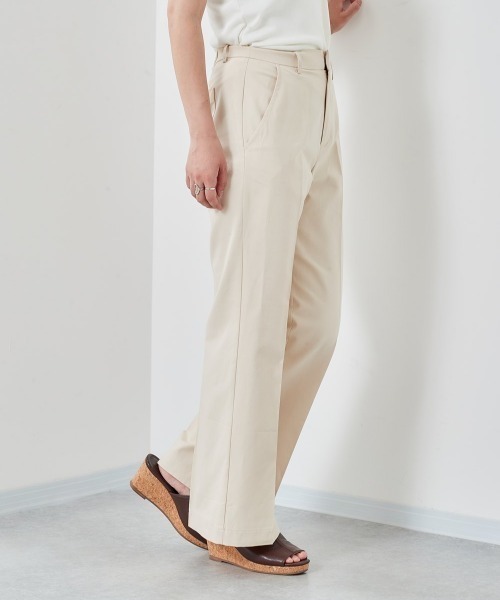 cepo（セポ）の「センタープレスフレアーパンツ（その他パンツ・レディース・レッド/オフホワイト/イエロー・S/M）」の8枚目の写真