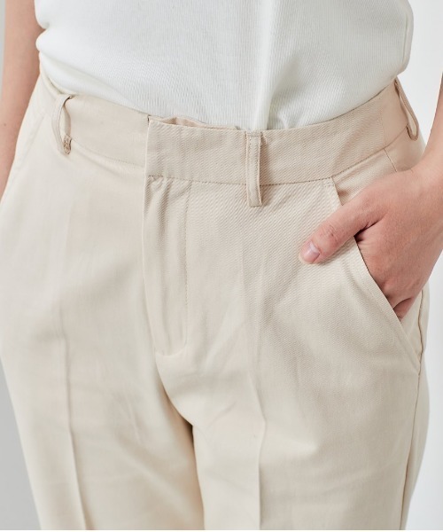 cepo（セポ）の「センタープレスフレアーパンツ（その他パンツ・レディース・レッド/オフホワイト/イエロー・S/M）」の12枚目の写真