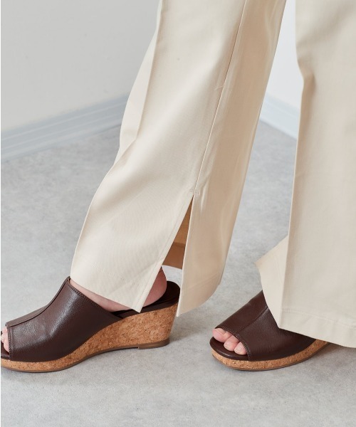 cepo（セポ）の「センタープレスフレアーパンツ（その他パンツ・レディース・レッド/オフホワイト/イエロー・S/M）」の4枚目の写真