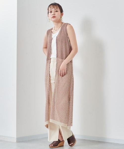 cepo（セポ）の「センタープレスフレアーパンツ（その他パンツ・レディース・レッド/オフホワイト/イエロー・S/M）」の18枚目の写真