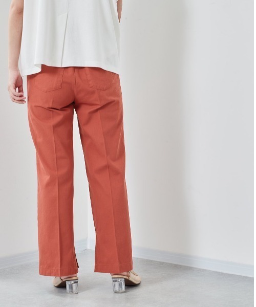 cepo（セポ）の「センタープレスフレアーパンツ（その他パンツ・レディース・レッド/オフホワイト/イエロー・S/M）」の11枚目の写真