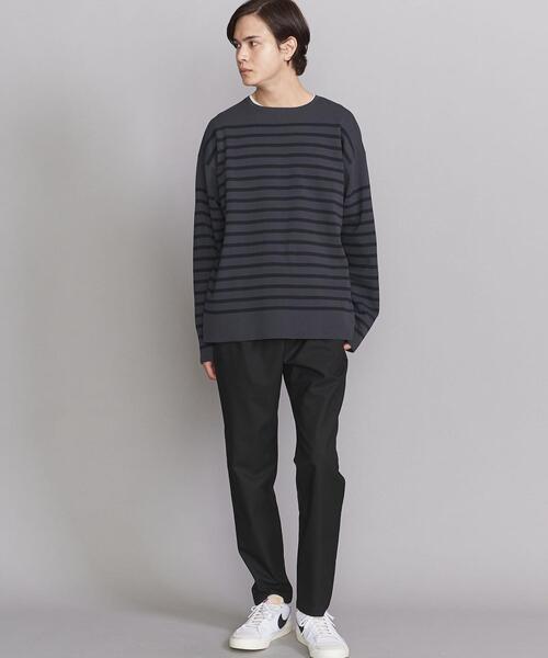 BEAUTY&YOUTH UNITED ARROWS（ビューティーアンドユースユナイテッドアローズ）の「BY ストレッチ シャンブレー 1P イージーパンツ（その他パンツ・メンズ・ブラック/ダークブラウン/グレー/コバルトブルー・S/M/L/XL）」の12枚目の写真