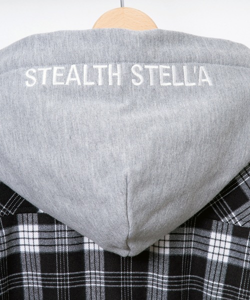 ステルスステラ パーカー STEALTH STELL'A（ステルスステラ）の「GRUNGY PARKER-LT