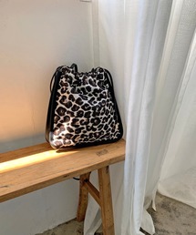 CAPRICIEUX LE'MAGE | ジャガードドロストバッグ(ショルダーバッグ)