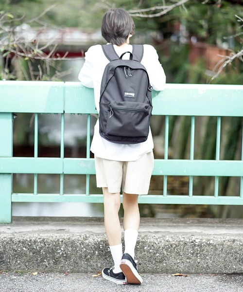 THRASHER（スラッシャー）の「HOMETOWN BACKPACK 23L/スラッシャーバックパックリュックサック（バックパック/リュック・メンズ・パープル/ブラック×ホワイト/ブラック×パープル/ブラック系その他・FREE）」の9枚目の写真