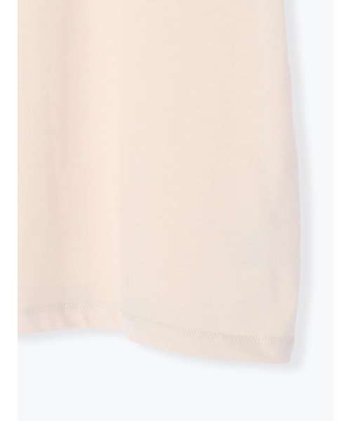 Te chichi（テチチ）の「フロッキーロゴTシャツ（Tシャツ/カットソー・レディース・ベージュ/モカ/チャコール・ﾌﾘ-）」の19枚目の写真