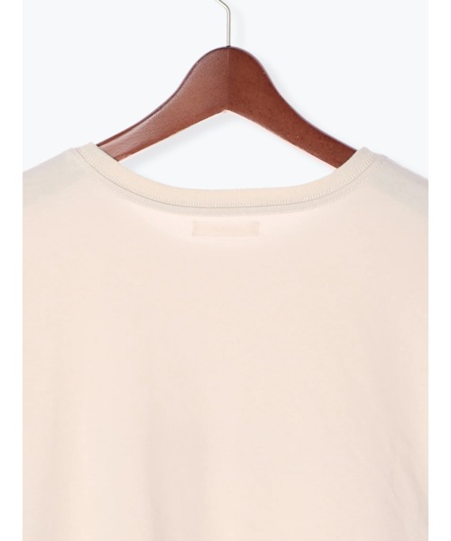 Te chichi（テチチ）の「フロッキーロゴTシャツ（Tシャツ/カットソー・レディース・ベージュ/モカ/チャコール・ﾌﾘ-）」の20枚目の写真