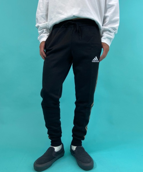 adidas（アディダス）の「adidas/アディダス ３ストライプ スウェットパンツ IYQ75（その他パンツ・メンズ・ブラック・S/M/O/L）」の4枚目の写真