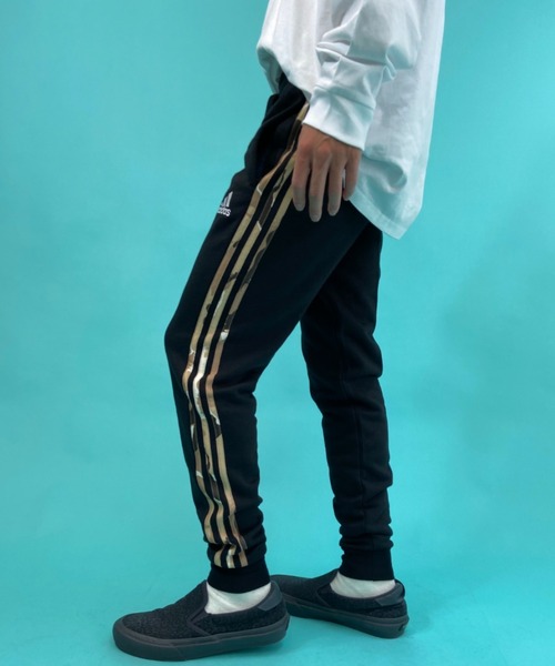 adidas（アディダス）の「adidas/アディダス ３ストライプ スウェットパンツ IYQ75（その他パンツ・メンズ・ブラック・S/M/O/L）」の7枚目の写真