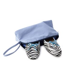 ◆【KLC BY esp】ポーチ付レインバレエ（レイン対応シューズ）