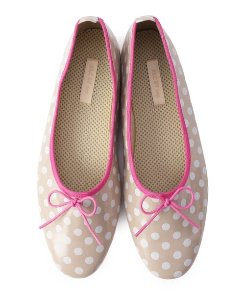 ESPERANZA(エスペランサ)の「◆【KLC BY esp】ポーチ付レインバレエ(レイン対応シューズ)(パンプス・レディース・ブラック/オレンジ系その他5/ベージュ系8/ネイビー系5・LL/S/M/L)」の9枚目の写真