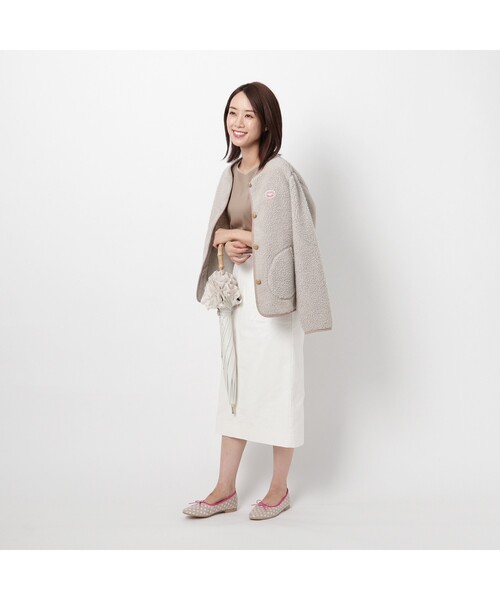 ESPERANZA(エスペランサ)の「◆【KLC BY esp】ポーチ付レインバレエ(レイン対応シューズ)(パンプス・レディース・ブラック/オレンジ系その他5/ベージュ系8/ネイビー系5・LL/S/M/L)」の22枚目の写真