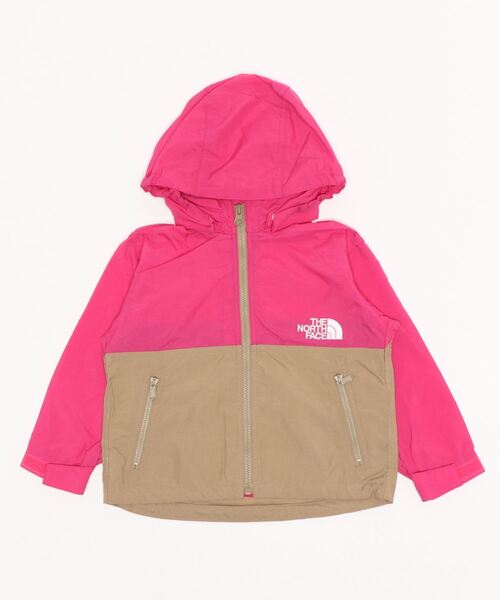 THE NORTH FACE（ザノースフェイス）の「NNJ82050/KIDS PRINT 2P SHOR（ナイロンジャケット・キッズ・ピンク/ダークグリーン/ネイビー/カーキ・80ｃｍ/90cm）」の4枚目の写真
