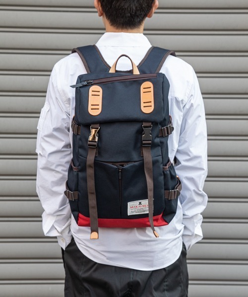 MAKAVELIC(マキャベリック)の「《MAKAVELIC》DOUBLE BELT PMD MIX DAYPACK(バックパック/リュック・レディース・ブラック/ネイビー系・FREE)」の13枚目の写真