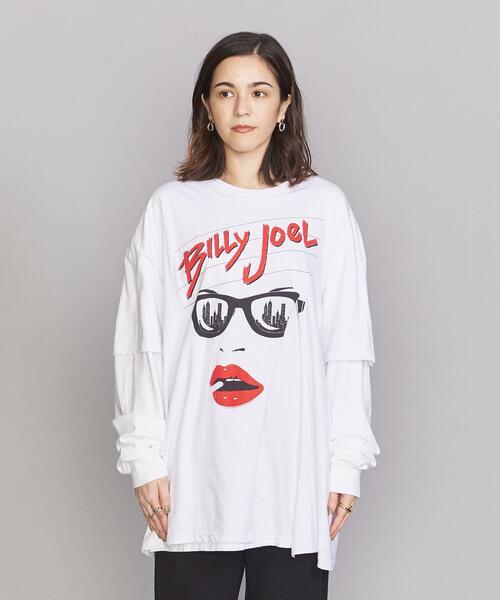 THRIFTY LOOK（スリフティールック）の「＜THRIFTY LOOK＞レイヤードロングスリーブカットソー（Tシャツ/カットソー・レディース・ブラック/ホワイト・FREE）」の3枚目の写真