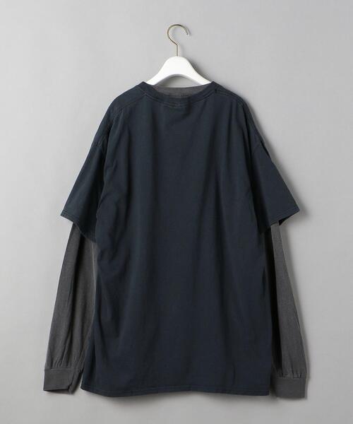 THRIFTY LOOK（スリフティールック）の「＜THRIFTY LOOK＞レイヤードロングスリーブカットソー（Tシャツ/カットソー・レディース・ブラック/ホワイト・FREE）」の11枚目の写真