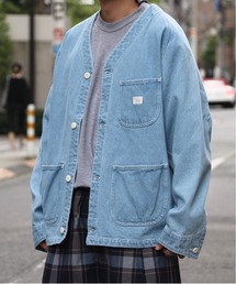 メンズのノーカラージャケット デニム ファッション通販 Zozotown