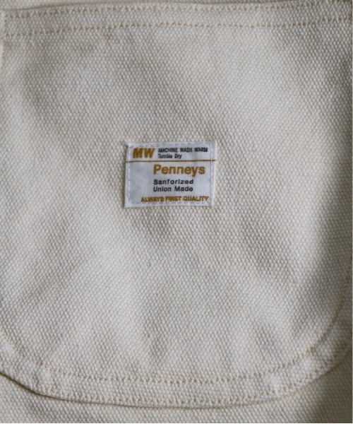 PENNEYS(ぺニーズ)の「PENNEY'S / ぺニーズ ENGINEERD JACKET(ノーカラージャケット・メンズ・ブラック/インディゴブルー/ホワイト・MEDIUM/LARGE)」の10枚目の写真