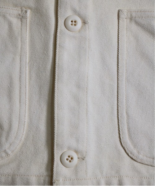 PENNEYS(ぺニーズ)の「PENNEY'S / ぺニーズ ENGINEERD JACKET(ノーカラージャケット・メンズ・ブラック/インディゴブルー/ホワイト・MEDIUM/LARGE)」の11枚目の写真