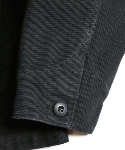 PENNEYS(ぺニーズ)の「PENNEY'S / ぺニーズ ENGINEERD JACKET(ノーカラージャケット・メンズ・ブラック/インディゴブルー/ホワイト・MEDIUM/LARGE)」の20枚目の写真