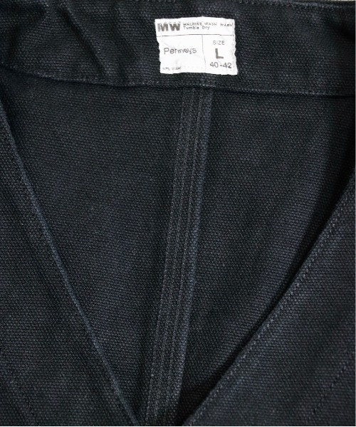 PENNEYS(ぺニーズ)の「PENNEY'S / ぺニーズ ENGINEERD JACKET(ノーカラージャケット・メンズ・ブラック/インディゴブルー/ホワイト・MEDIUM/LARGE)」の16枚目の写真