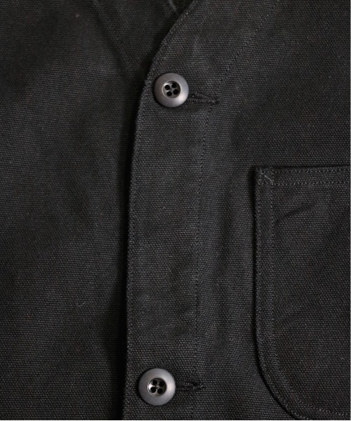 PENNEYS(ぺニーズ)の「PENNEY'S / ぺニーズ ENGINEERD JACKET(ノーカラージャケット・メンズ・ブラック/インディゴブルー/ホワイト・MEDIUM/LARGE)」の17枚目の写真