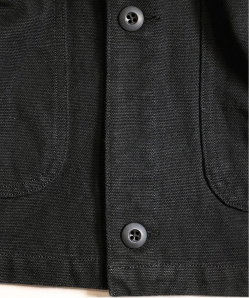 PENNEYS(ぺニーズ)の「PENNEY'S / ぺニーズ ENGINEERD JACKET(ノーカラージャケット・メンズ・ブラック/インディゴブルー/ホワイト・MEDIUM/LARGE)」の18枚目の写真
