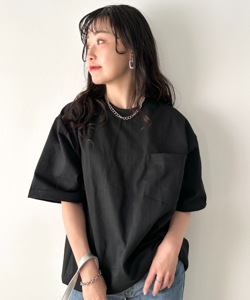 CAMBER(キャンバー)の「Camber(キャンバー)/8Oz マックスウェイト ヘビーウェイト ポケT 無地T USA規格 スーパーオーバー サイズ展開多数 1/2スリーブ 半袖 Tシャツ/Max-Weight POCKET T-SHIRT(Tシャツ/カットソー・メンズ・ホワイト/ブラック/ナチュラル/アッシュグレー/ダークグリーン・M/L/XL/XXL)」の19枚目の写真