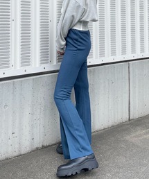 スリットフレアカットパンツ