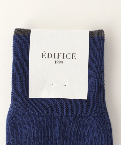 EDIFICE(エディフィス)の「ミドルゲージ スムースソックス(ソックス/靴下・メンズ・ブラック/チャコールグレー/ホワイト/ベージュ/グリーン/ダークブルー・FREE)」の12枚目の写真
