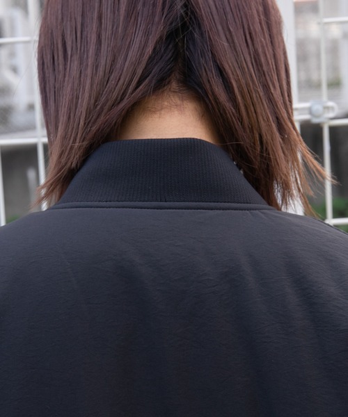 kutir(クティール)の「MA-1ブルゾン(MA-1・レディース・ブラック/カーキ/アイボリー・FREE)」の6枚目の写真