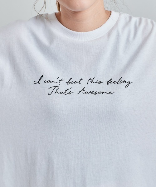 cepo（セポ）の「レタリングロゴプリント ロンＴｅｅ　※アソート（Tシャツ/カットソー・レディース・オフホワイト/ホワイト系2/ホワイト系1・M）」の21枚目の写真