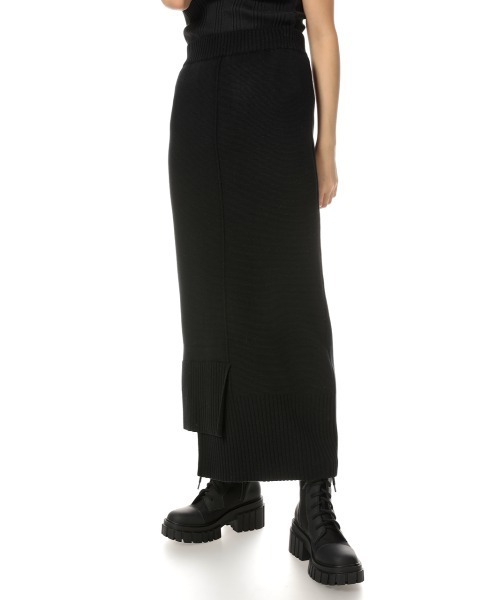 SLY(スライ)の「STEP HEM LONG SK ヘム ロングスカート(スカート・レディース・ブラック/ベージュ/オフホワイト/ターコイズブルー・1/2)」の16枚目の写真