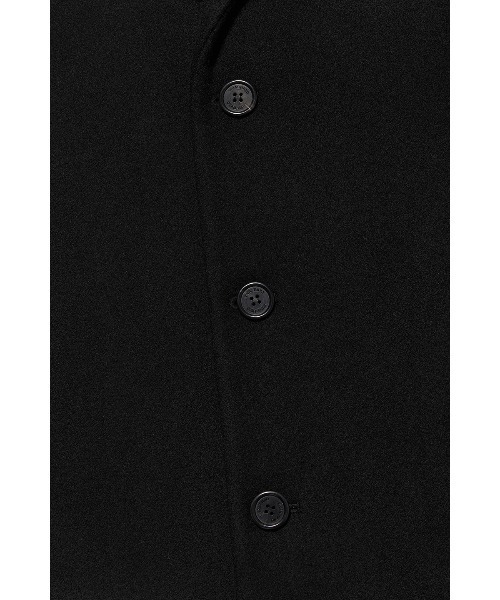 VIVASTUDIO（ビバスタジオ）の「OVERFIT CASHMERE CHESTERFIELD COAT（トレンチコート・メンズ・ブラック/ライトブラウン/ダークグレー・MEDIUM/LARGE）」の5枚目の写真