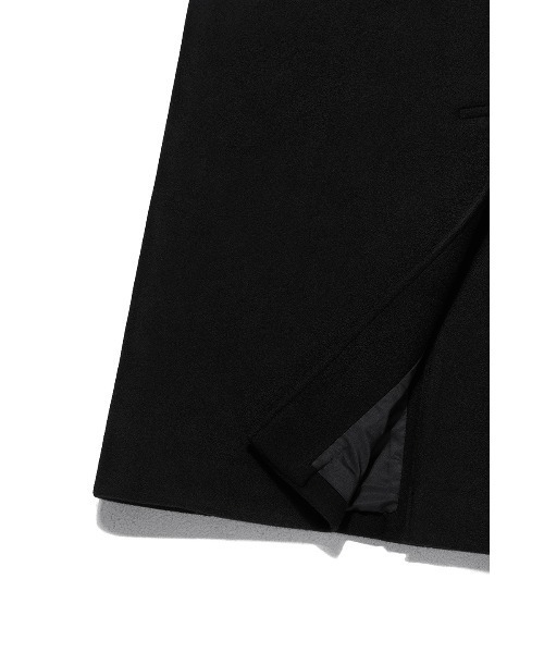 VIVASTUDIO（ビバスタジオ）の「OVERFIT CASHMERE CHESTERFIELD COAT（トレンチコート・メンズ・ブラック/ライトブラウン/ダークグレー・MEDIUM/LARGE）」の20枚目の写真