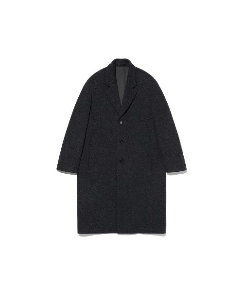 VIVASTUDIO（ビバスタジオ）の「OVERFIT CASHMERE CHESTERFIELD COAT（トレンチコート・メンズ・ブラック/ライトブラウン/ダークグレー・MEDIUM/LARGE）」の15枚目の写真