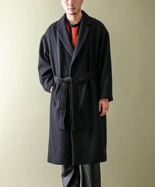 JOINT WORKS(ジョイントワークス)の「JW-TAILOREDCOLLAR ロングコート(その他アウター・メンズ・ブラック・SMALL/MEDIUM/LARGE)」の8枚目の写真