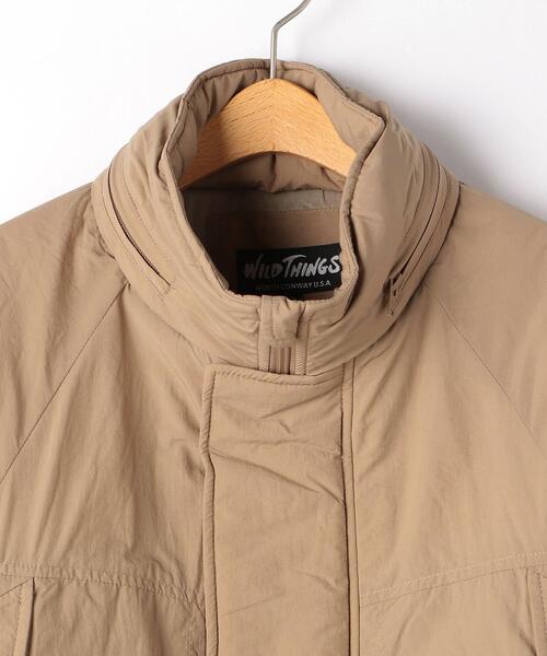 WILD THINGS（ワイルドシングス）の「【別注】＜WILD THINGS（ワイルドシングス）＞TJ EX モンスターパーカー 140cm-160cm（ブルゾン・キッズ・ブラック/ベージュ・M(140-150cm)/L(150-160cm)）」の4枚目の写真