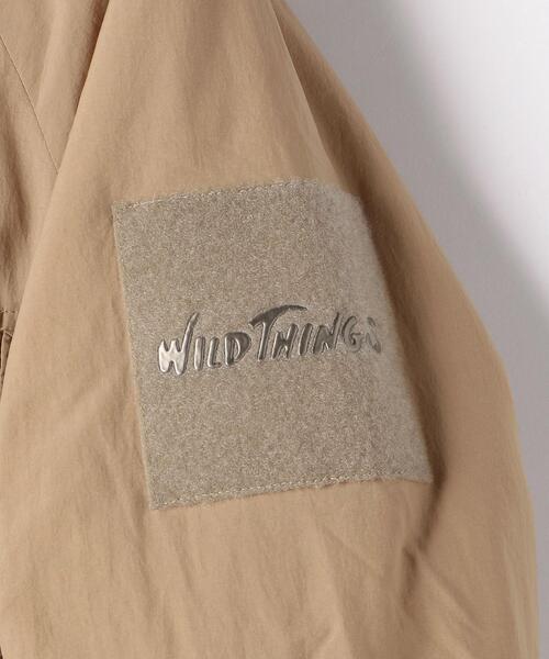 WILD THINGS（ワイルドシングス）の「【別注】＜WILD THINGS（ワイルドシングス）＞TJ EX モンスターパーカー 140cm-160cm（ブルゾン・キッズ・ブラック/ベージュ・M(140-150cm)/L(150-160cm)）」の9枚目の写真