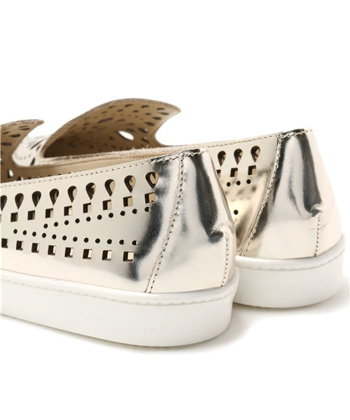 FABIO RUSCONI（ファビオルスコーニ）の「FABIO RUSCONI / メタル カットワーク スリッポン（その他シューズ・レディース・シルバー・35/37/36/39/38）」の7枚目の写真