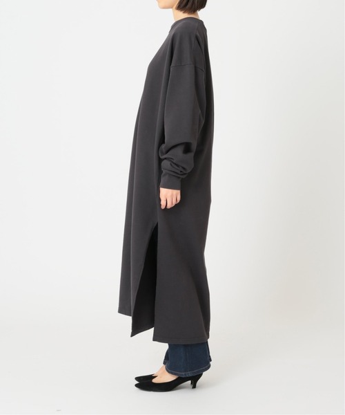 JOURNAL STANDARD relume（ジャーナルスタンダード　レリューム）の「【STAR＆STRIPE】CREW LONG SLIT：カットソーワンピース◆（ワンピース・レディース・ブラウン/ブラック・MEDIUM）」の15枚目の写真