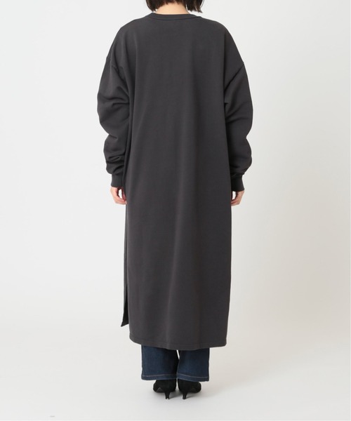 JOURNAL STANDARD relume（ジャーナルスタンダード　レリューム）の「【STAR＆STRIPE】CREW LONG SLIT：カットソーワンピース◆（ワンピース・レディース・ブラウン/ブラック・MEDIUM）」の16枚目の写真