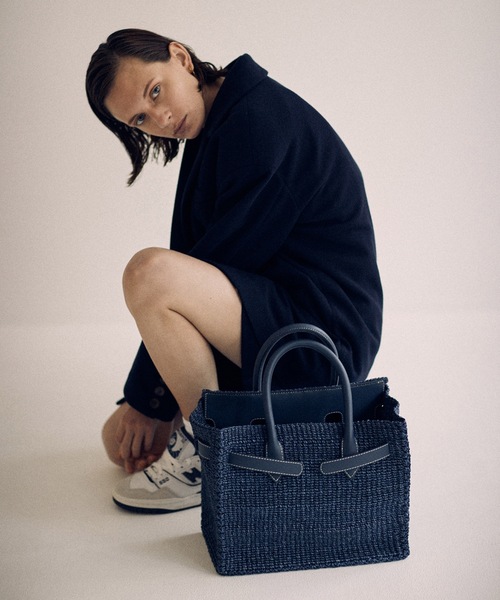 RIE1019！SEAカゴバック♡ブラックS SEA BASKET BAG（SMALL）