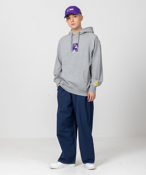 XLARGE（エクストララージ）の「LAKERS STANDARD LOGO SNAPBACK CAP（キャップ・メンズ・ブラック/パープル・ONE SIZE）」の5枚目の写真