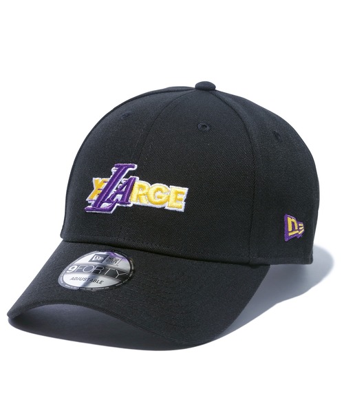 XLARGE（エクストララージ）の「LAKERS STANDARD LOGO SNAPBACK CAP（キャップ・メンズ・ブラック/パープル・ONE SIZE）」の4枚目の写真