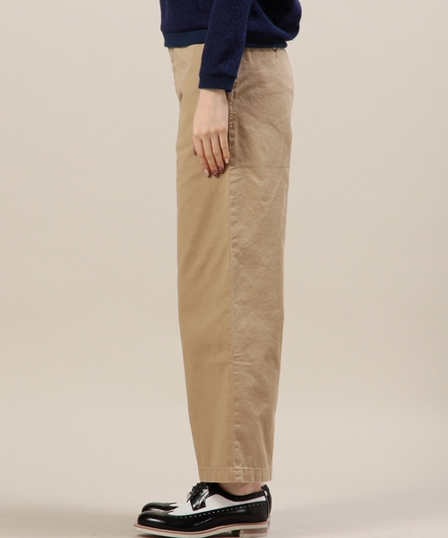 BEAUTY&YOUTH UNITED ARROWS（ビューティーアンドユースユナイテッドアローズ）の「BYBC チノワイドパンツ◆（その他パンツ・レディース・オフホワイト/ベージュ・MEDIUM/SMALL）」の4枚目の写真